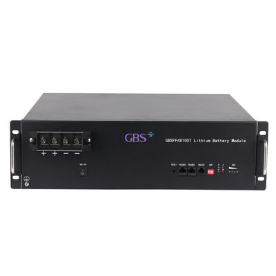 LiFePO4 Lifepo4 قابلة للشحن 48V100Ah ، بطارية احتياطية الاتصالات السلكية واللاسلكية
