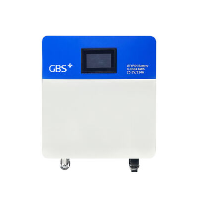 سعر جيد GBS LiFePO4 بطارية ليثيوم قابلة لإعادة الشحن ذات دورة عميقة 25.6V 314Ah 8kWh سبليت CAN اتصال قائم على الأرض ضمان 5 سنوات 6000 متصل