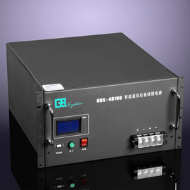 سعر جيد دورة حياة طويلة 48V 100Ah بطارية ليثيوم الحديد للاستخدام الاتصالات السلكية واللاسلكية متصل