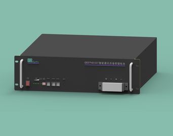 سعر جيد LiFePO4 Lifepo4 قابلة للشحن 48V100Ah ، بطارية احتياطية الاتصالات السلكية واللاسلكية متصل