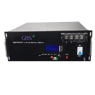 سعر جيد 48V 51.2V 15S 16S 150Ah LFP Battery Moudle 3U 4U 5U for Telecom Base Station Lithium Ion Battery Pack متصل