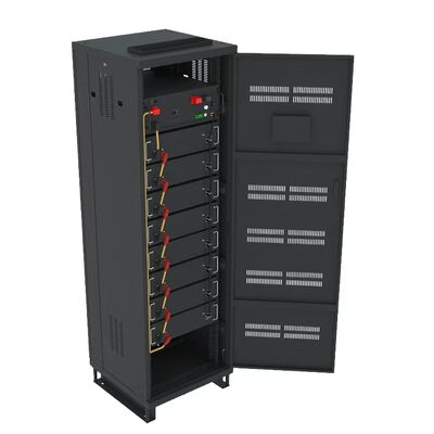 سعر جيد GBS GBSFP38450U Easy Installation 384V 50ah 19.2kwh Commercial off Grid LiFePO4 Battery UPS IP20 Smart BMS CAN/RS485 Air Cooling متصل